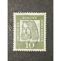 Германия 1961. Берлин. Известные немцы. Альбрехт Дюрер (1471-1528) - немецкий живописец и график