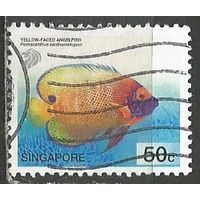 Сингапур. Рыба Ангел. 2001г. Mi#1081.