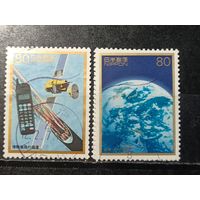 Япония, 1996. Развитие информационных технологий и связи, полная серия. Mi-2,8 евро гаш.