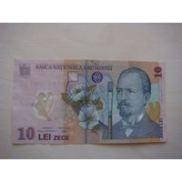 Румыния 10 лей  2008 г.
