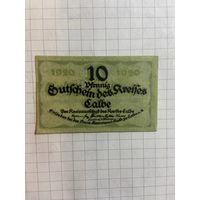 10 пфеннингов (нотгельды) г. Германия.-3