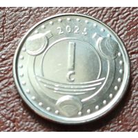 Кюрасао 1 цент, 2025     ( 1-1-4 )