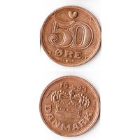 50 эре Дания 1993 года