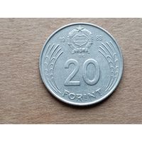 Венгрия 20 форинтов, 1983г. (U-обм)