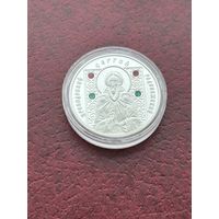 Преподобный Сергий Радонежский 10 рублей. 2008 Серебро