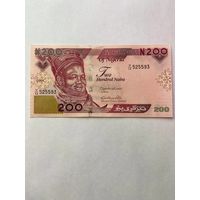 Нигерия 200 наира образца 2024 года UNC