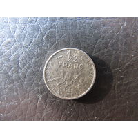 Франция.1\2 франка.1965. С 20 копеек. Распродажа коллекции. Смотрите другие лоты.