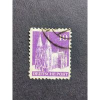 Германия 1948. Британско американская зона. Немецкие здания