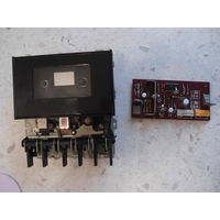 Лентопротяжный механизм кассетного магнитофона с платой стабилизатора скорости