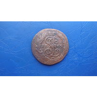 2 копейки 1763 перечекан                                                                                                          (4841)