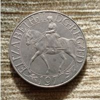 Werty71 Великобритания 1 крона 25 пенсов 1977 Cеребряный юбилей царствования Елизаветы 2