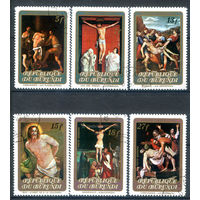 Бурунди - 1973г. - Пасха. Картины - 6 марок - полная серия, гашёные с клеем [Mi 920-925]. #3-Bu-85-B-2