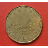 Канада, 1 доллар 1989г.