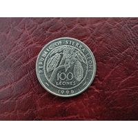 100 Леоне Сьерра-Леоне. 1996 г.