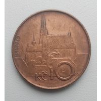 Чехия 10 крон, 1993_KM# 4