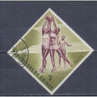 [908] Того 1963. Спорт.Баскетбол. Гашеная марка.