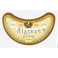 Этикетка пива Лидское Барановичский ПЗ ТБ112