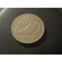 Фиджи 20 центов 1969 г.