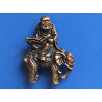 Буддизм, архат Карика  оседлавший слона