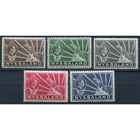 1938 Ньясаленд ** Леопард, часть серии 5 марок,  Британские колонии