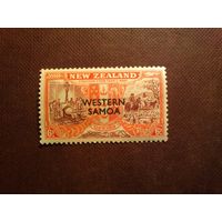 Западное Самоа  1946 г.Серия:Мир и Победа.Надпечатка. /9а/