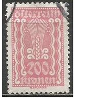 Австрия. Символика. Колосок. 1922г. Mi#383.