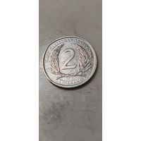 Восточно карибские государство 2 цента  2004
