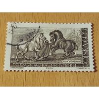 Польша 1966 День почтовой марки. Фауна. Лошади