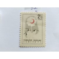 Турция  1957  (марки Кр.Полумесяца)
