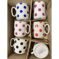 Фарфор. Набор кружек (6 предметов) 300 мл  ДФЗ