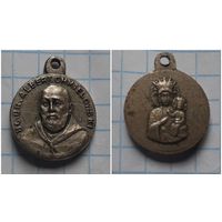 Медальон католический Св.Альберт  /Б.М.Ченстоховская.