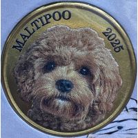 Паган (Мьянма) 3 доллара 2025 г. Собака. Мальтипу