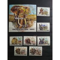 Танзания. 1993 г. Фауна.