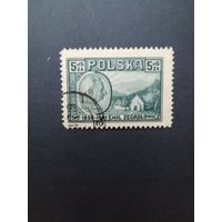 Польша 1947 Марка "Эмиль Зегадлович" (гашение без клея) Mi.453 каталог 5.00 евро