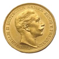 20 марок Пруссия 1912г.