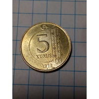 5 куруш Турция 2018 год