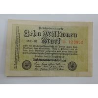 10 миллионов марок 1923 г. Германия