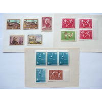 Серийные и отдельные марки СССР 1956г.! Качество! Чистые (MNH **)! По тематике - Спартакиада народов СССР, Атомная электростанция, Касаткин, Федотова, Ростсельмаш. С полями. Состояние.