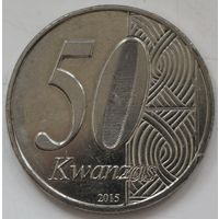 Ангола 50 кванз 2015 год "40 лет независимости". А-9