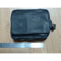 Сумка на пояс. Натуральная кожа, авторская работа.