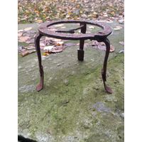 Старинная кованая подставка сковороду 18-19вв