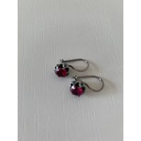 Серебро серьги 925 проба винтаж