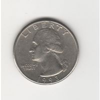 Квотер (25 центов) США 1993 Р Лот 8265