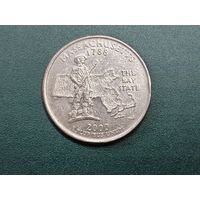 25 центов США.