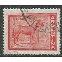 Аргентина. Лошадь. 1959г. Mi#701.