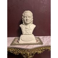 Старинный бюст, фарфор, Европа, много лотов с рубля