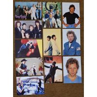 DEEP PRPLE, the DOORS, OASIS, Bon Jovi, U2 открытки