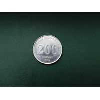 200 рупий Индонезия.