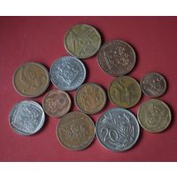 ЮАР 12 монет