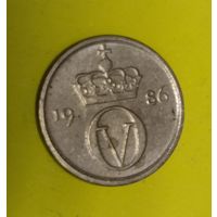 Норвегия 10 оре 1986